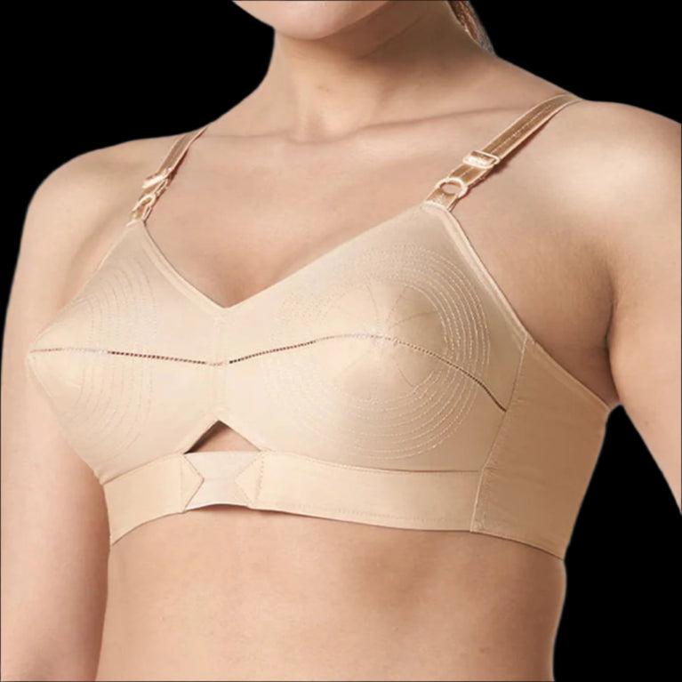 Round Stich Single Layered Cotton Bra