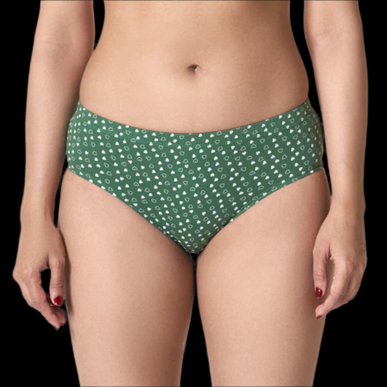 Inner Elastic Printed Panties