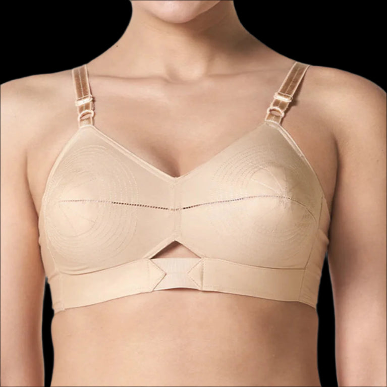 Round Stich Single Layered Cotton Bra