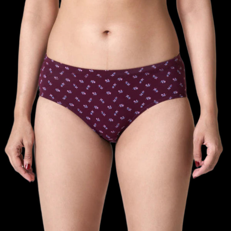 Inner Elastic Printed Panties