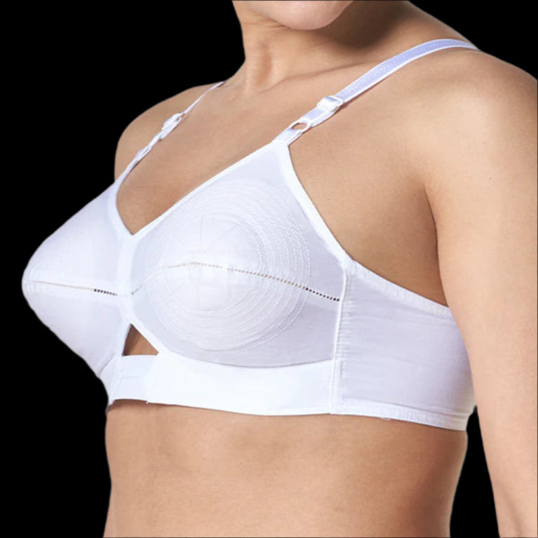 Round Stich Single Layered Cotton Bra
