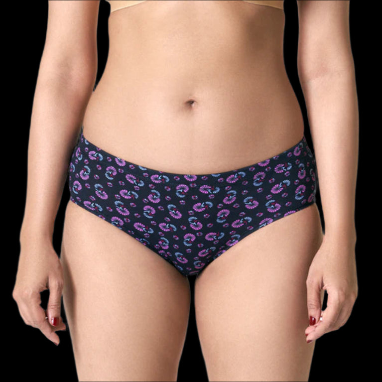 Inner Elastic Printed Panties