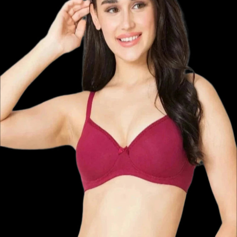 Thin Padded T - Shirt Bra