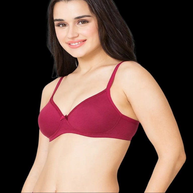 Thin Padded T - Shirt Bra