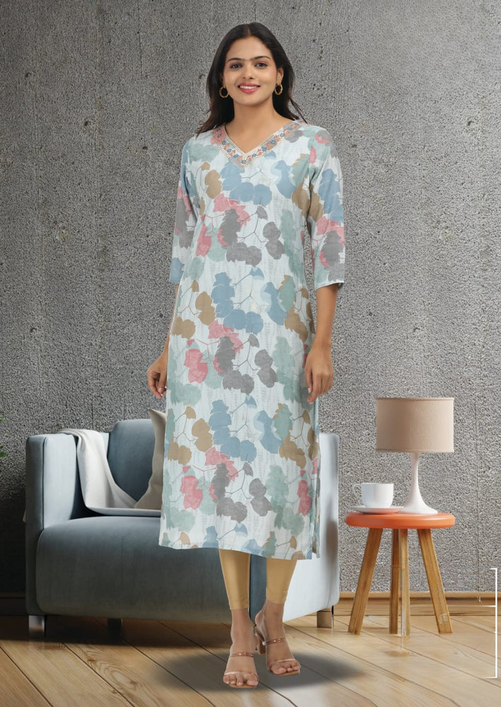 Elegant Printed Kurta