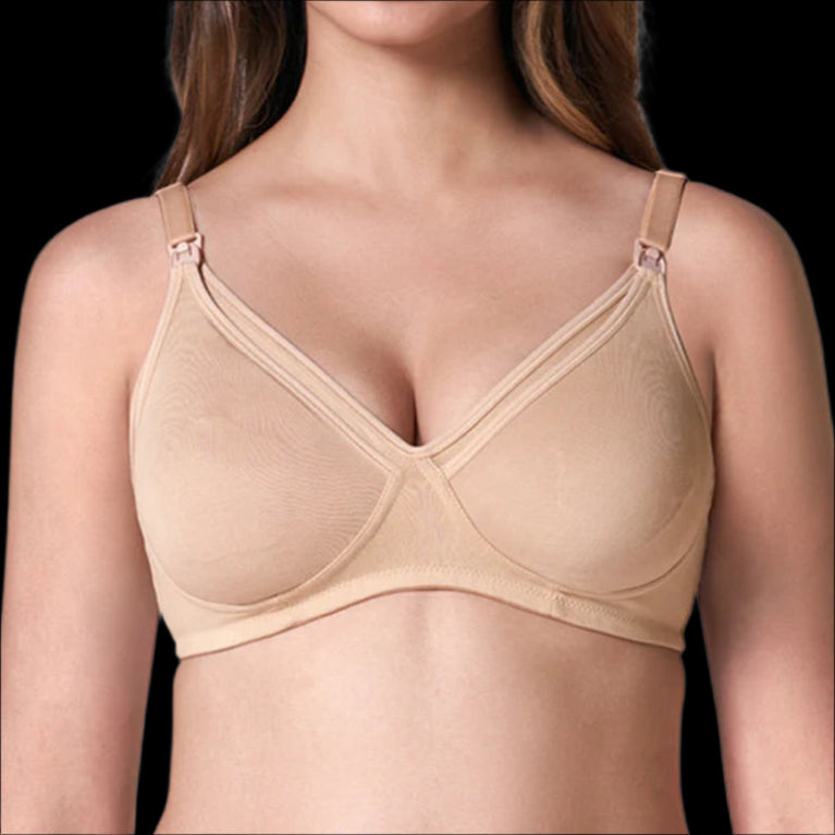 Nursing Bra  With Nipple Concealer