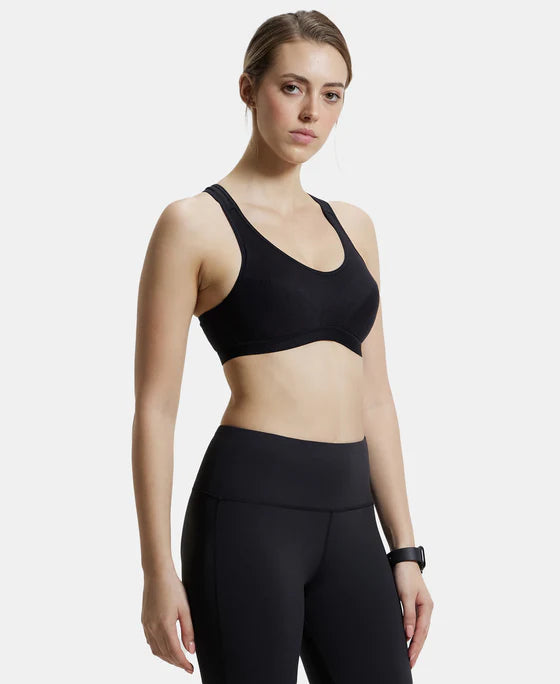 JOCKEY ATHLEISURE Padded Racerback Active Bra (1378)