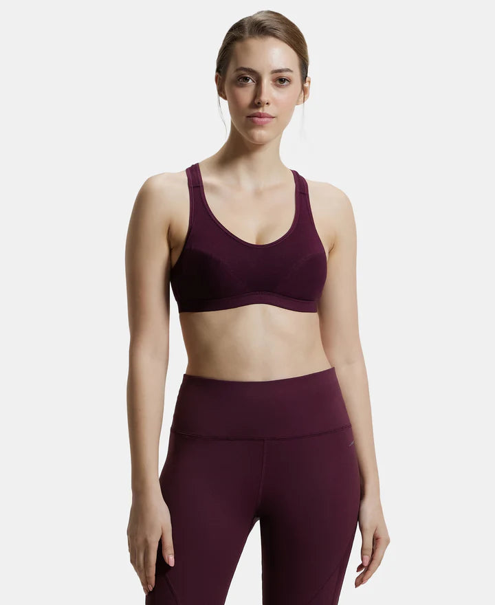 JOCKEY ATHLEISURE Padded Racerback Active Bra (1378)