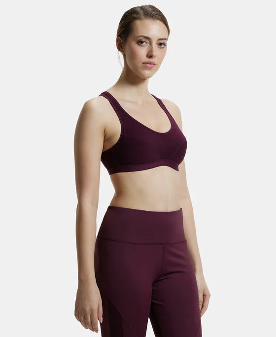 JOCKEY ATHLEISURE Padded Racerback Active Bra (1378)