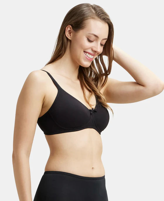 JOCKEY Seamless Wirefree Non-Padded Bra with Secret Shaper Panel (1722)