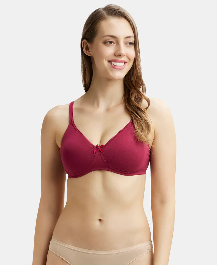 JOCKEY Seamless Wirefree Non-Padded Bra with Secret Shaper Panel (1722)