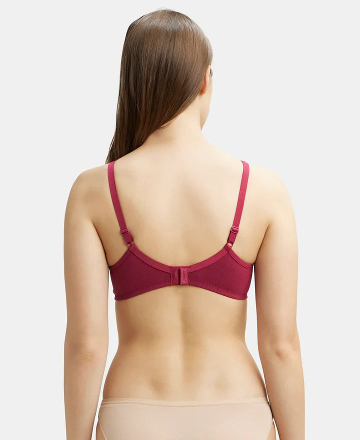 JOCKEY Seamless Wirefree Non-Padded Bra with Secret Shaper Panel (1722)