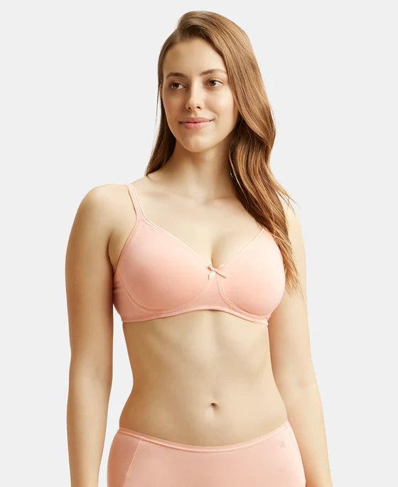 JOCKEY Seamless Wirefree Non-Padded Bra with Secret Shaper Panel (1722)