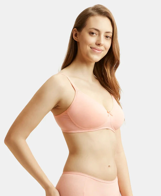 JOCKEY Seamless Wirefree Non-Padded Bra with Secret Shaper Panel (1722)