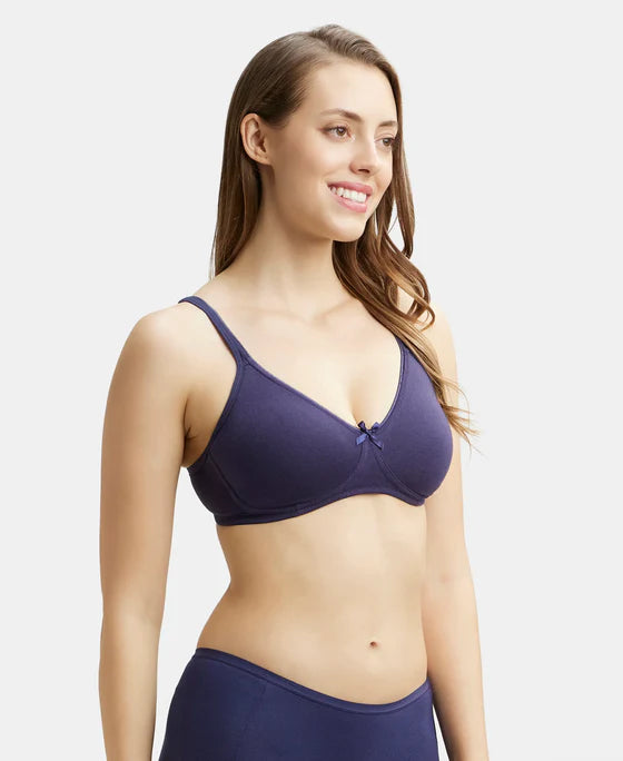 JOCKEY Seamless Wirefree Non-Padded Bra with Secret Shaper Panel (1722)