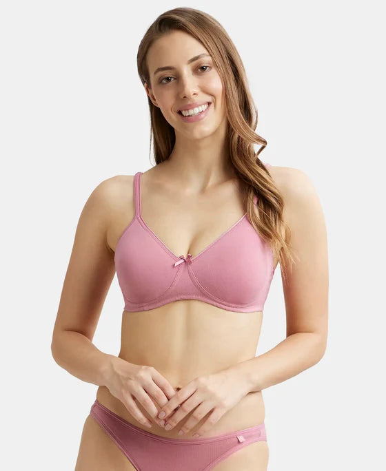 JOCKEY Seamless Wirefree Non-Padded Bra with Secret Shaper Panel (1722)