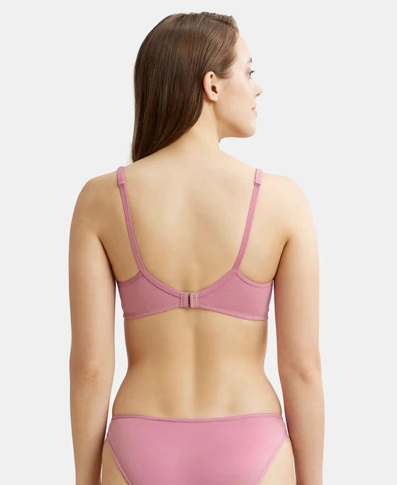 JOCKEY Seamless Wirefree Non-Padded Bra with Secret Shaper Panel (1722)