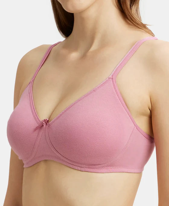 JOCKEY Seamless Wirefree Non-Padded Bra with Secret Shaper Panel (1722)