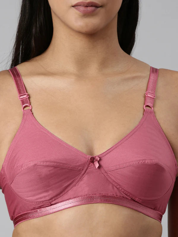 Cotton Double Layered Full Coverage Bra - A-6