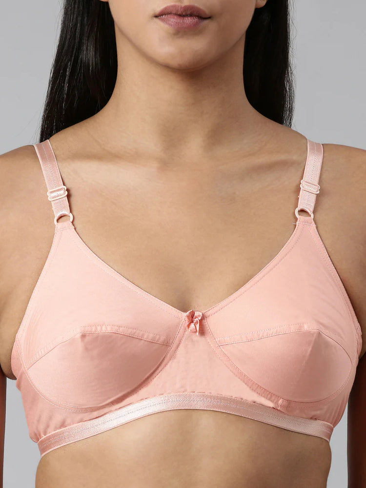 Cotton Double Layered Full Coverage Bra - A-6