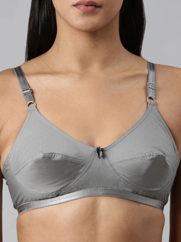 Cotton Double Layered Full Coverage Bra - A-6