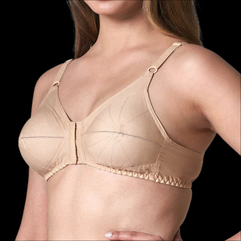 Double layered Full coverage Front Open  Bra