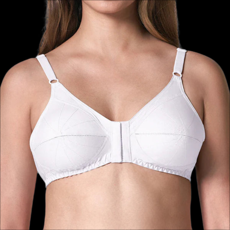 Double layered Full coverage Front Open  Bra