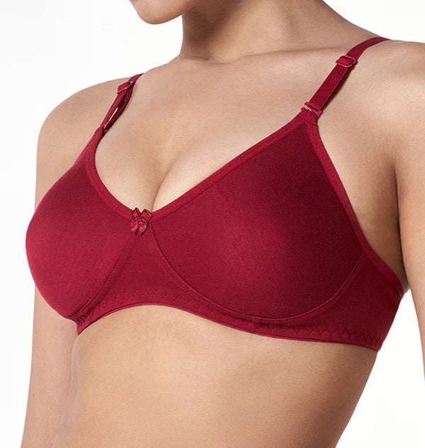 T- Shirt Bra With Removable Transparent Straps