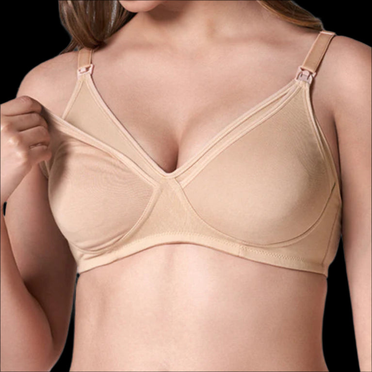 Nursing Bra  With Nipple Concealer