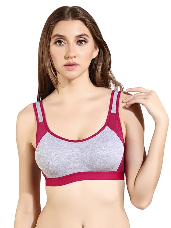 Seamless Active Cotton Womens Sports Bra