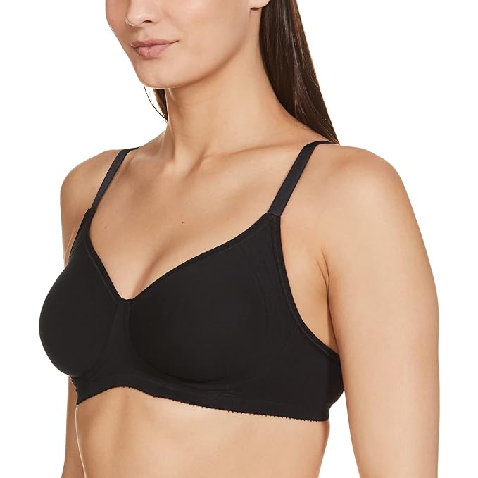 Enamor A042 Fab-Cool Side Support Shaper Stretch Cotton Everyday Plus Size Bra for Women- High Coverage, Non Padded and Wirefree