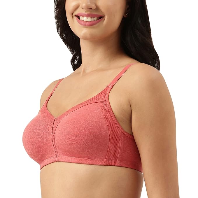 ENAMOR M-FRAME JIGGLE CONTROL FULL SUPPORT STRETCH COTTON BRA (AB75)