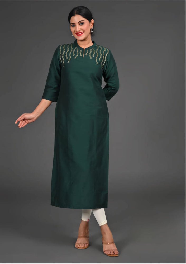 Teal Green Elegant Kurta