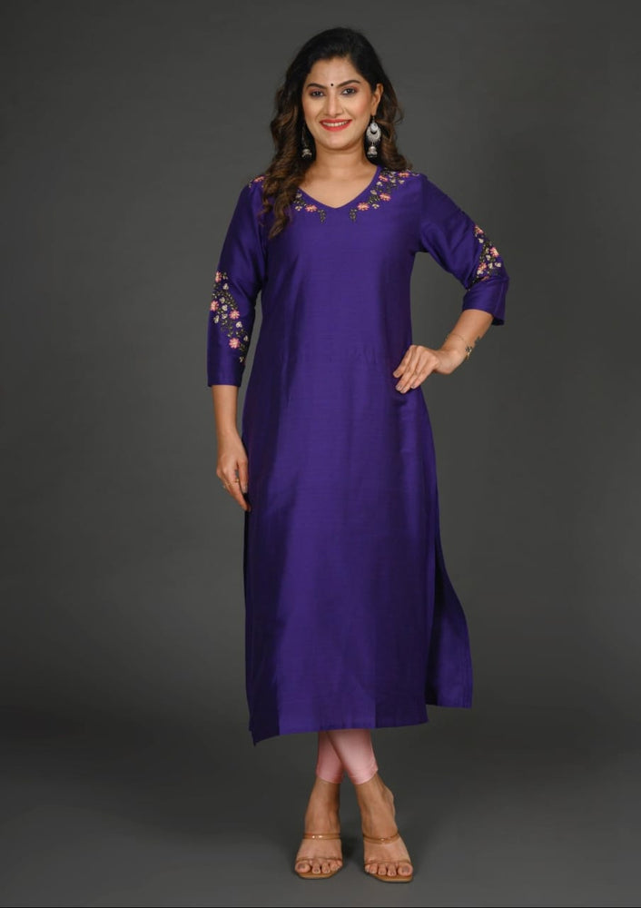 Violet Majesty Elegant Kurta