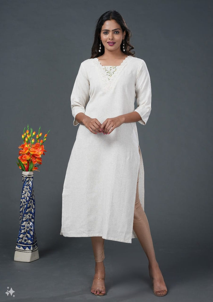 Ivory Serenity Ensemble Kurta