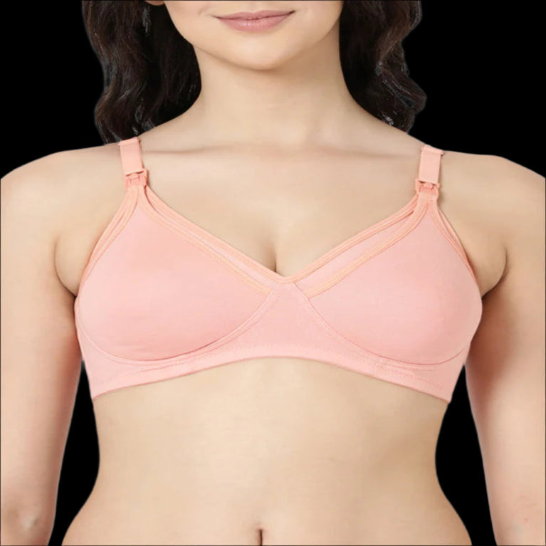 Nursing Bra  With Nipple Concealer