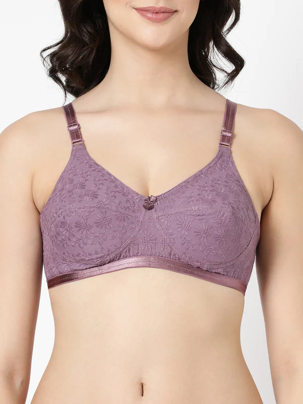 Double Layered Hakoba Material Bra - Trust Me