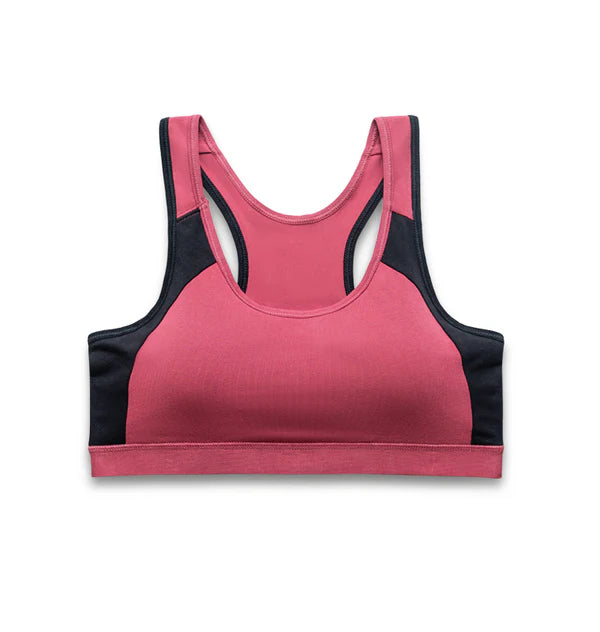 Medium Impact Sports Bra with Removable Pad - Workout Bra