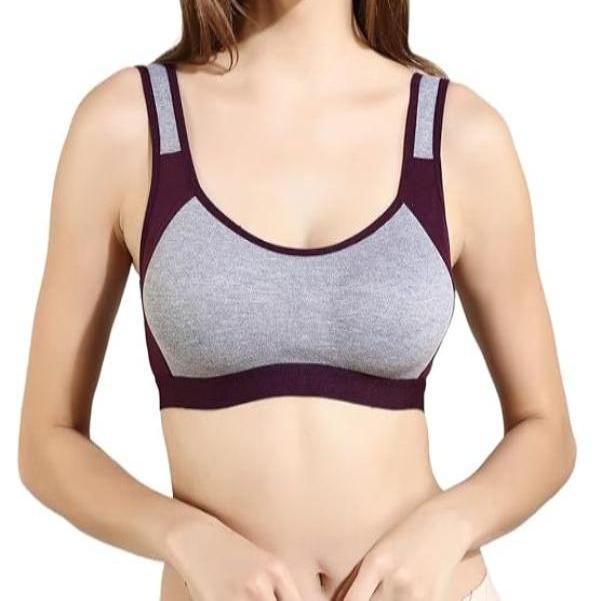 Seamless Active Cotton Womens Sports Bra