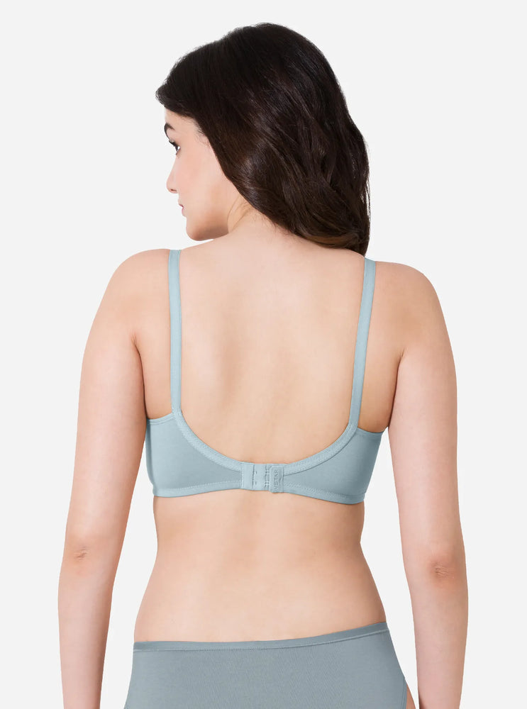 Padded side support bra