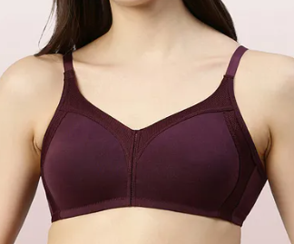 ENAMOR M-FRAME JIGGLE CONTROL FULL SUPPORT STRETCH COTTON BRA (AB75)